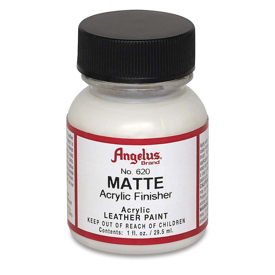 Open in modal - Angelus Leather Paint - 1 oz, Acrylic Finisher - Matte