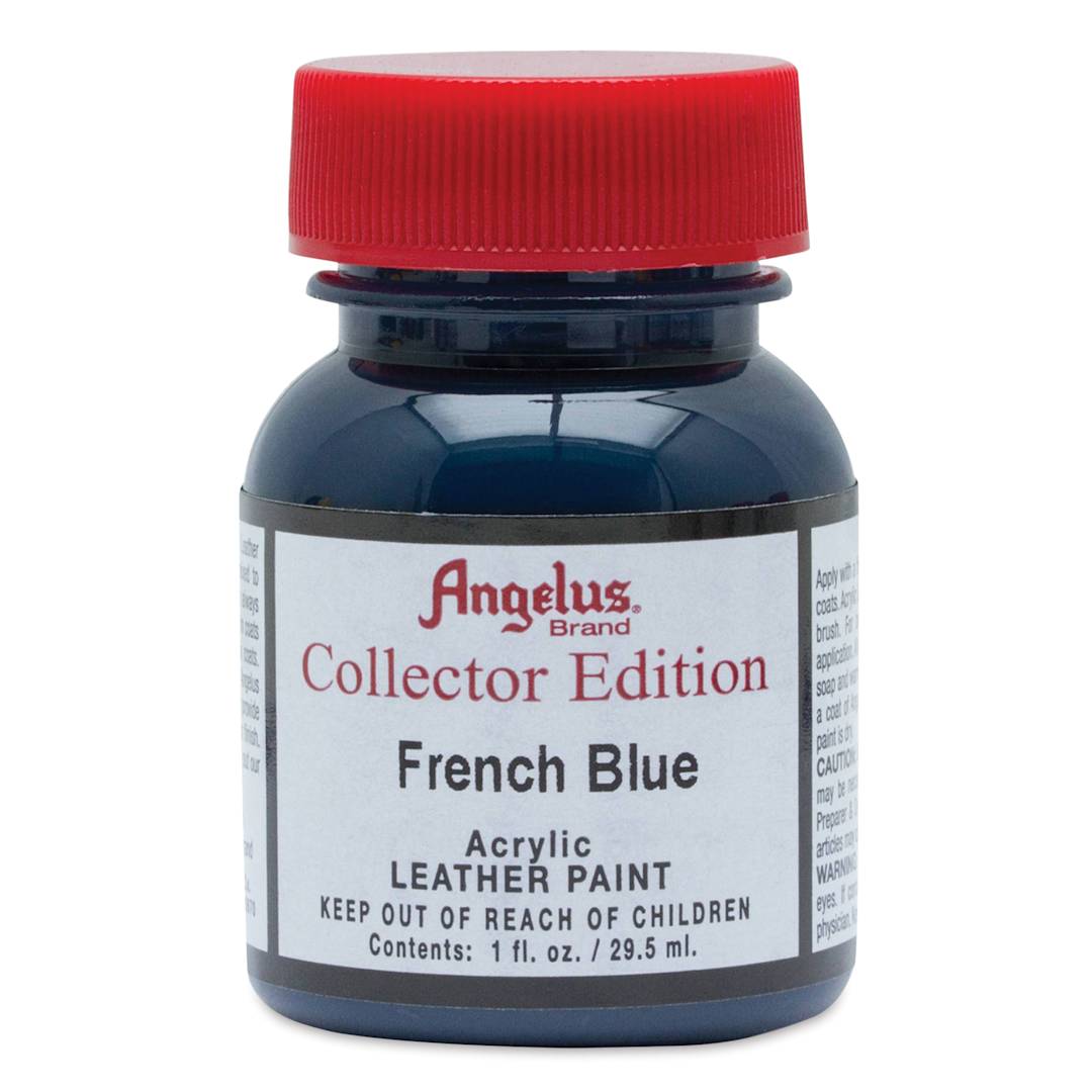 Open in modal - Angelus Acrylic Leather Paint - French Blue, Collector Edition, 1 oz