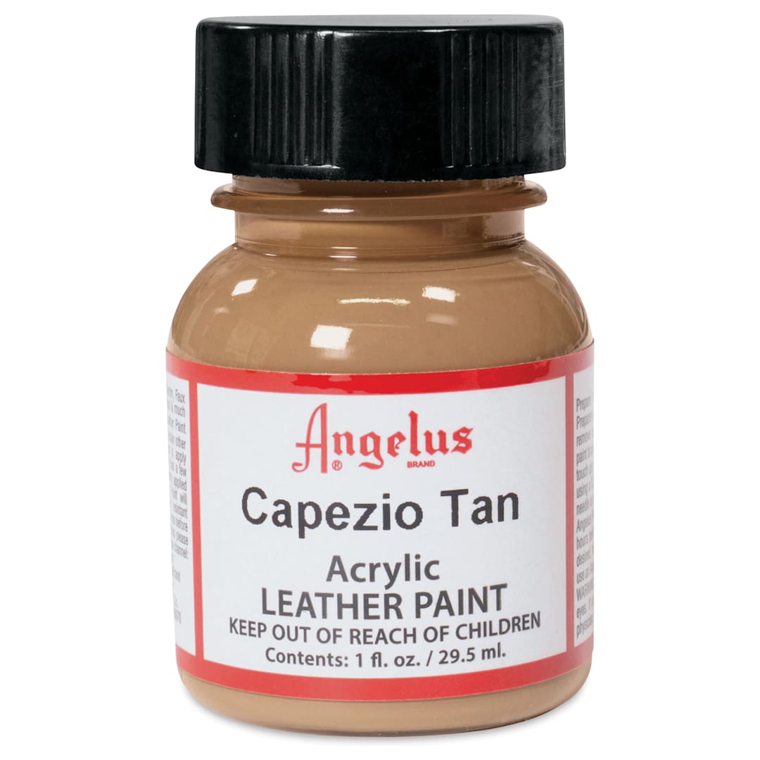 Open in modal - Angelus Acrylic Leather Paint - Capezio Tan, 1 oz