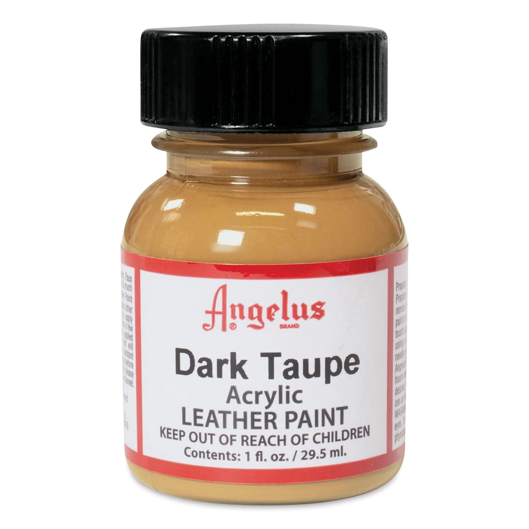 Open in modal - Angelus Acrylic Leather Paint - Dark Taupe, 1 oz