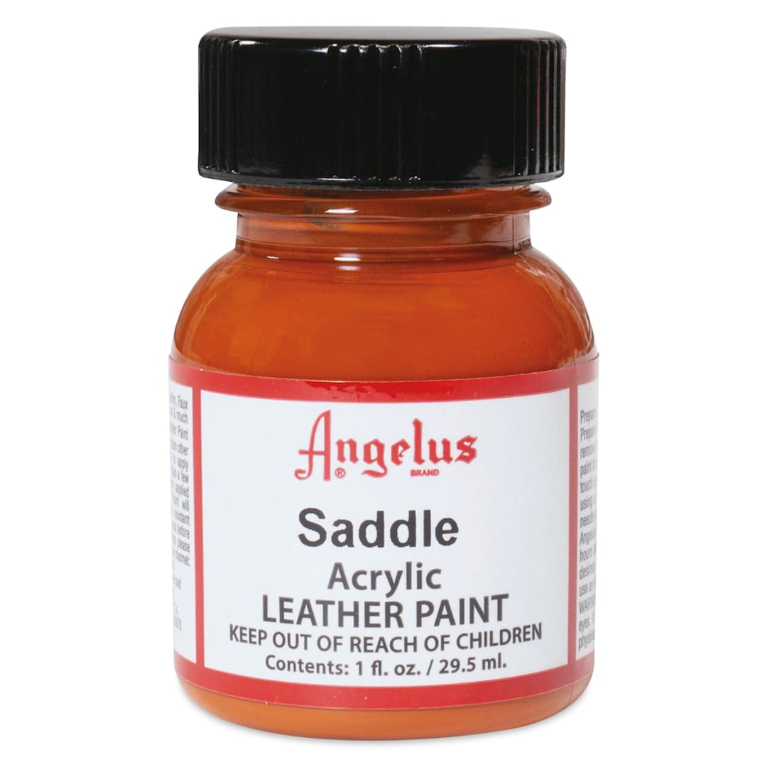 Open in modal - Angelus Acrylic Leather Paint - Saddle, 1 oz