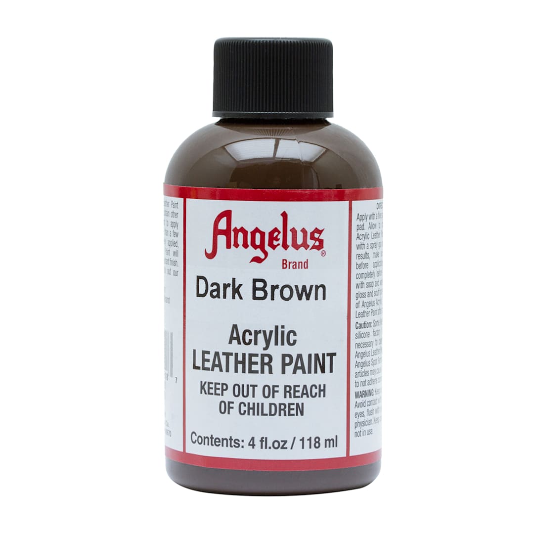 Open in modal - Acrylic Leather Paint Dark Brown