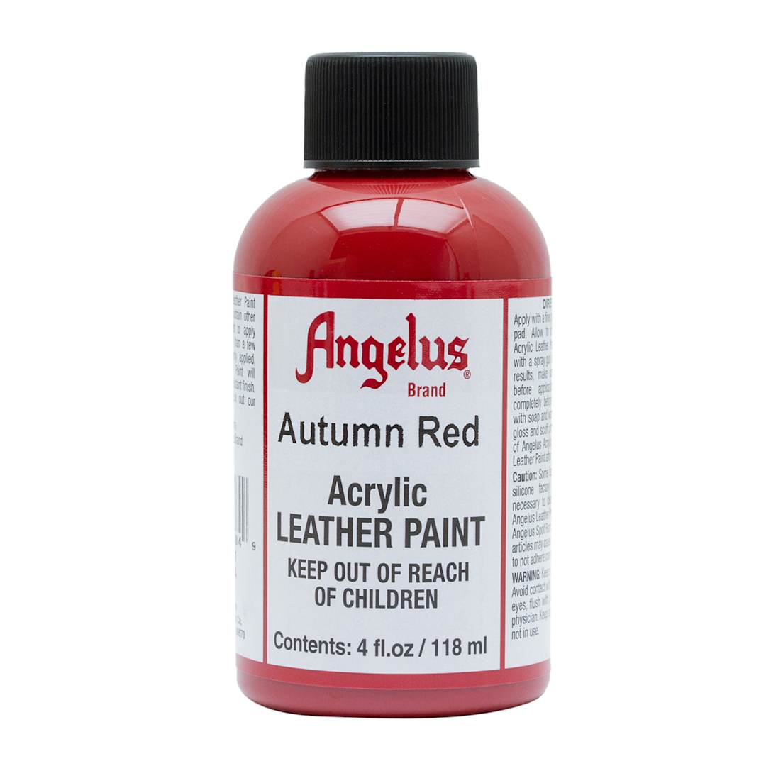 Open in modal - Acrylic Leather Paint Autumn Red