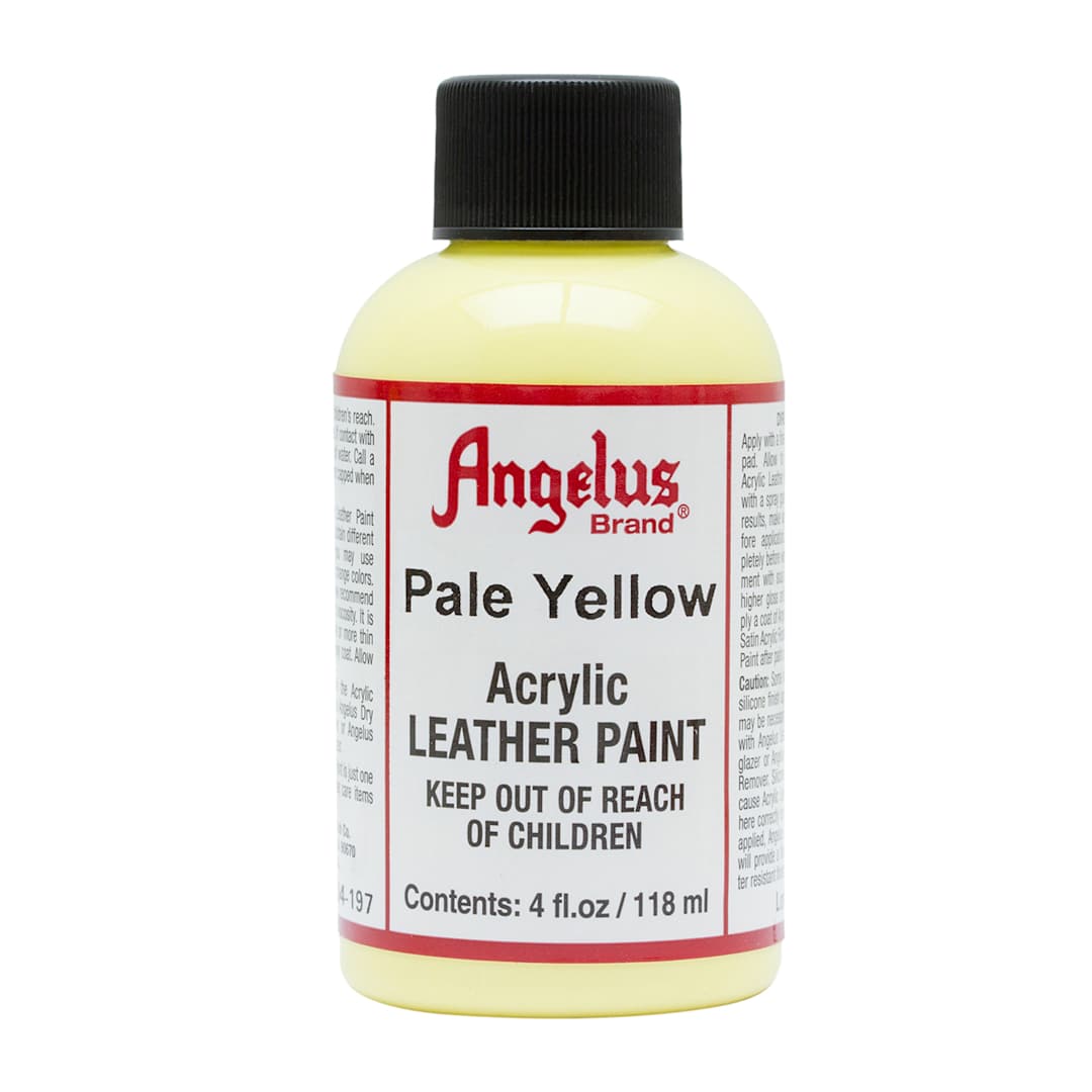 Open in modal - Acrylic Leather Paint Pale Yellow