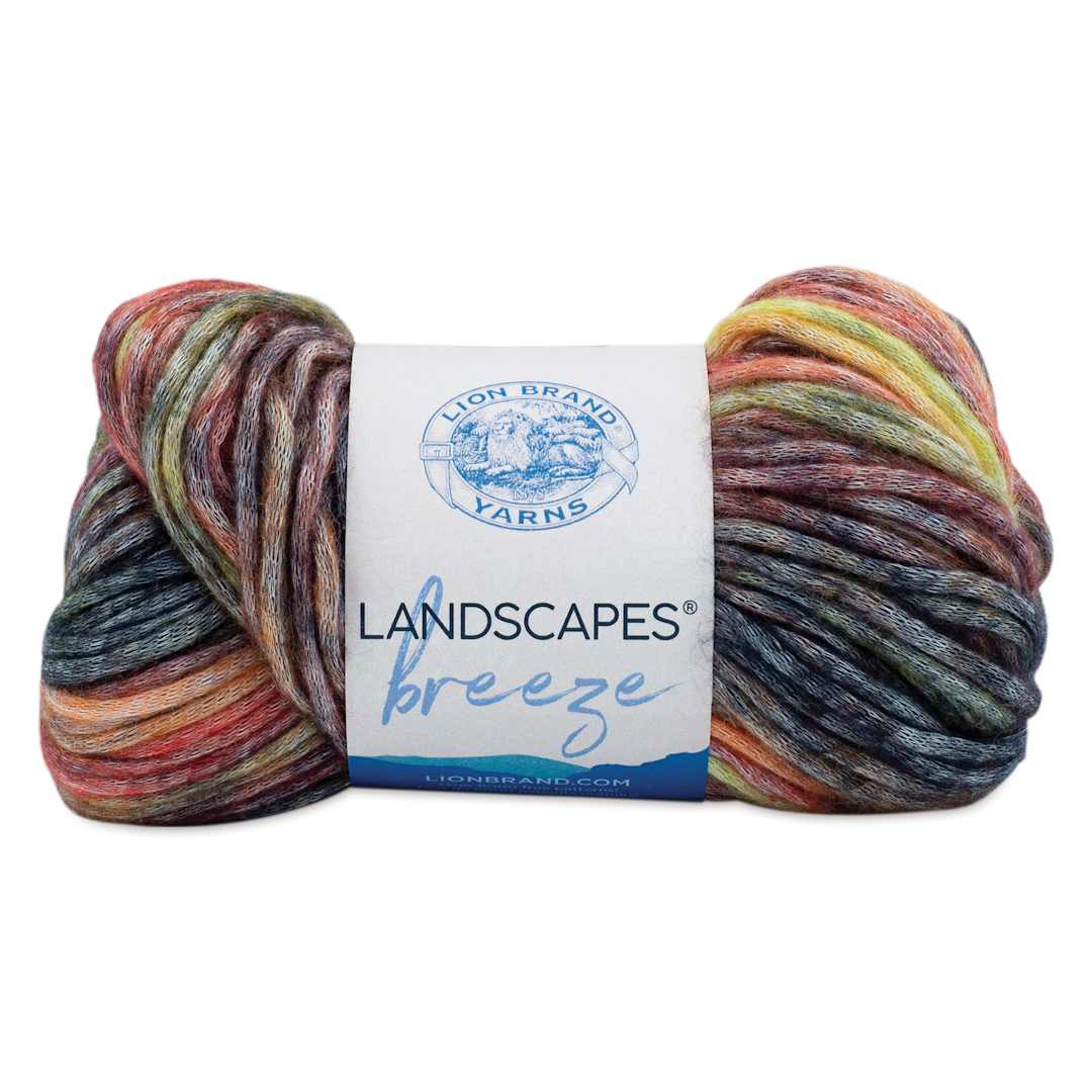Open in modal - Lion Brand Landscapes Breeze Yarn - Horseshoe, 157 yds