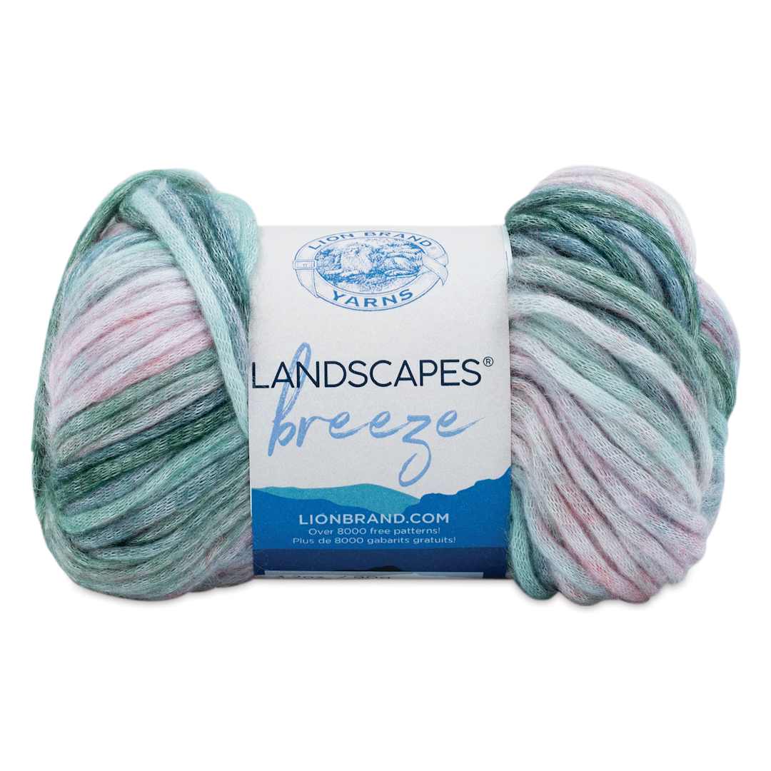 Open in modal - Lion Brand Landscapes Breeze Yarn - Seashell, 157 yds