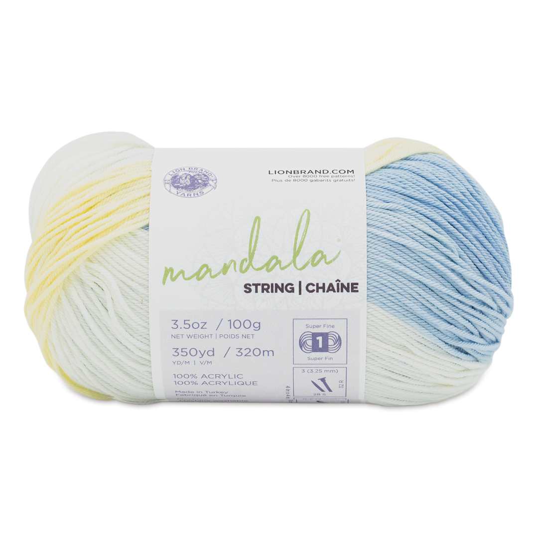 Open in modal - Lion Brand Mandala String Yarn - Mixtape, 350 yds