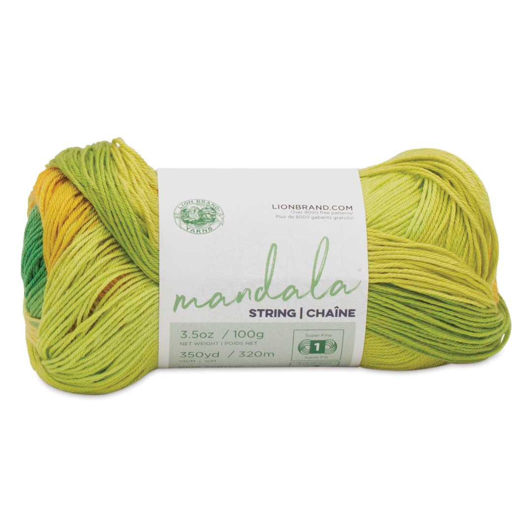 Open in modal - Lion Brand Mandala String Yarn - Acoustic, 350 yds