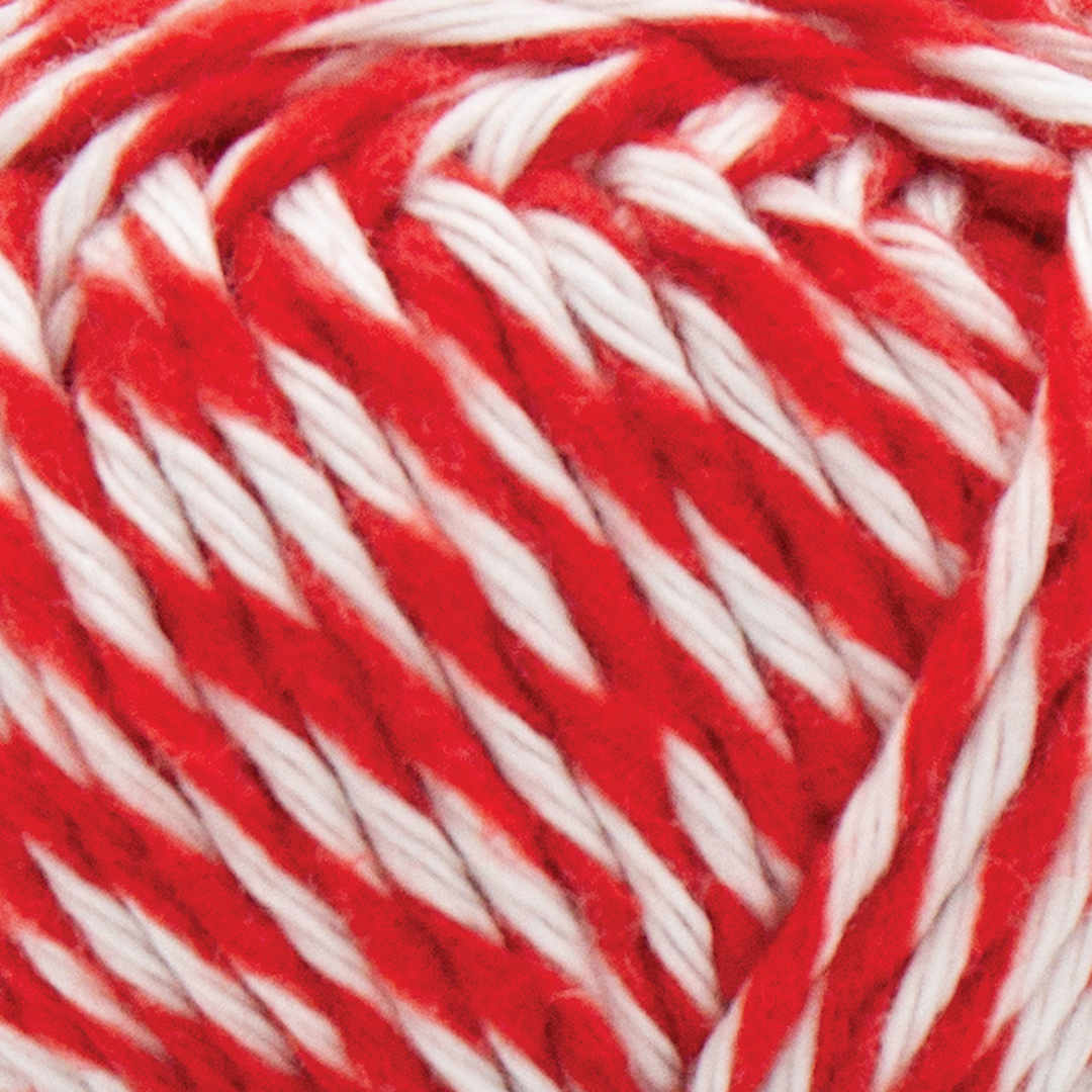 Open in modal - Lion Brand DIY Glow Twist Yarn - Red - close-up