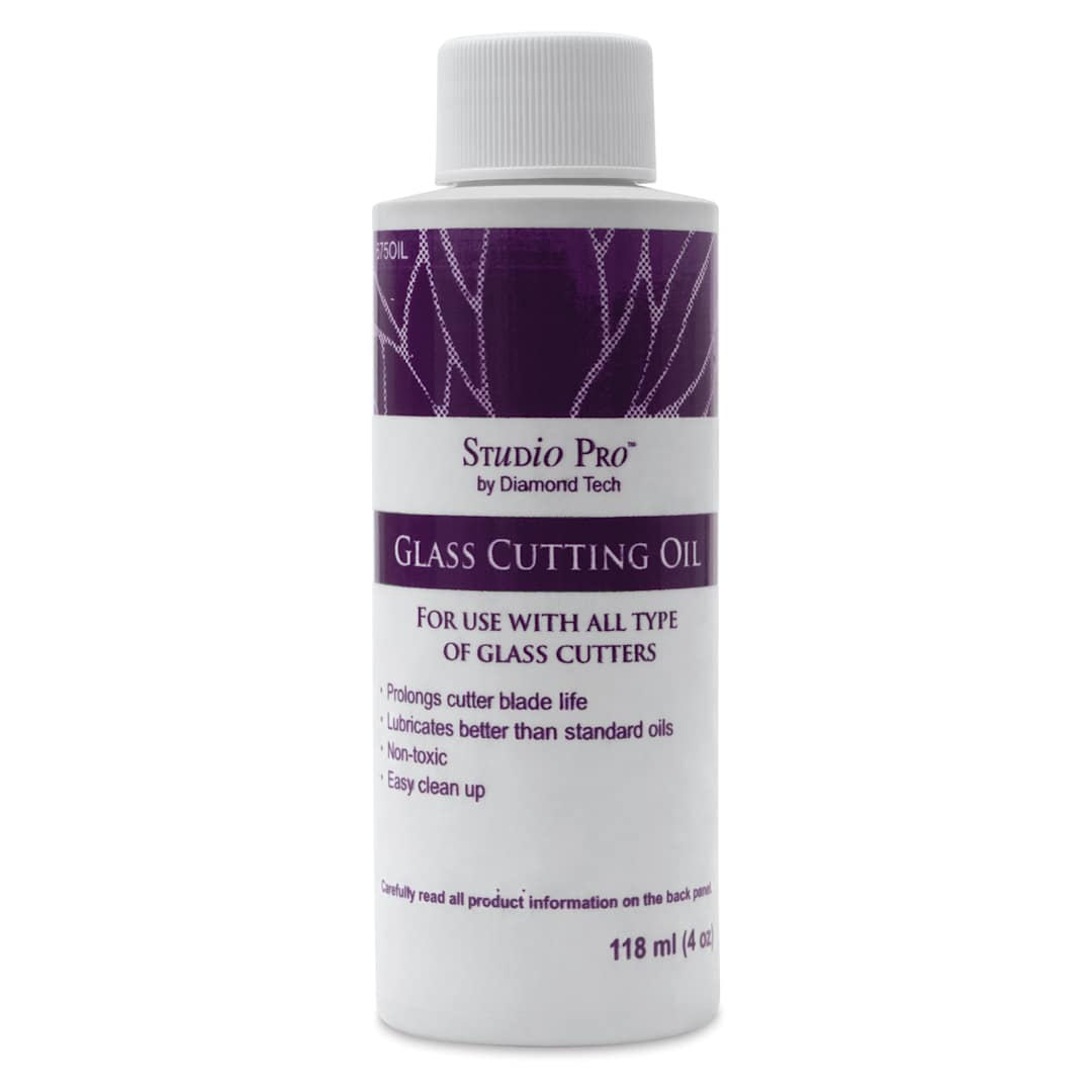 Open in modal - Studio Pro Glass Cutting Oil, front of bottle