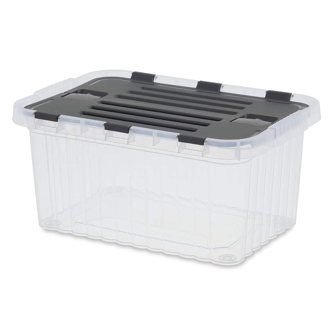 Open in modal - Superio Hinged Lid Storage Container - 10 L