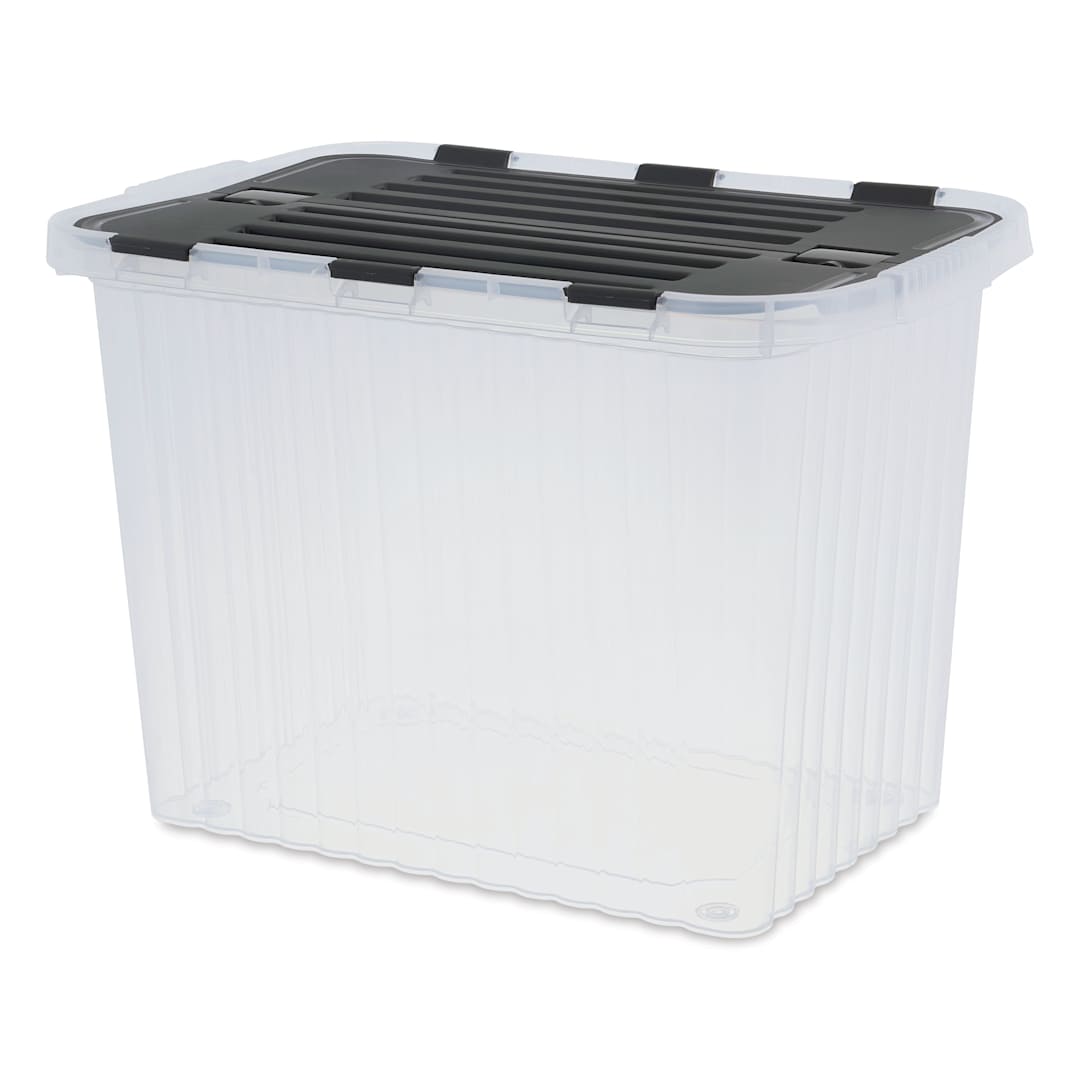 Open in modal - Superio Hinged Lid Storage Container - 50 L