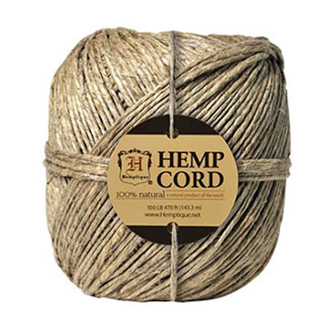 Open in modal - Hemptique Hemp Cord Ball, Natural, 100 lb.