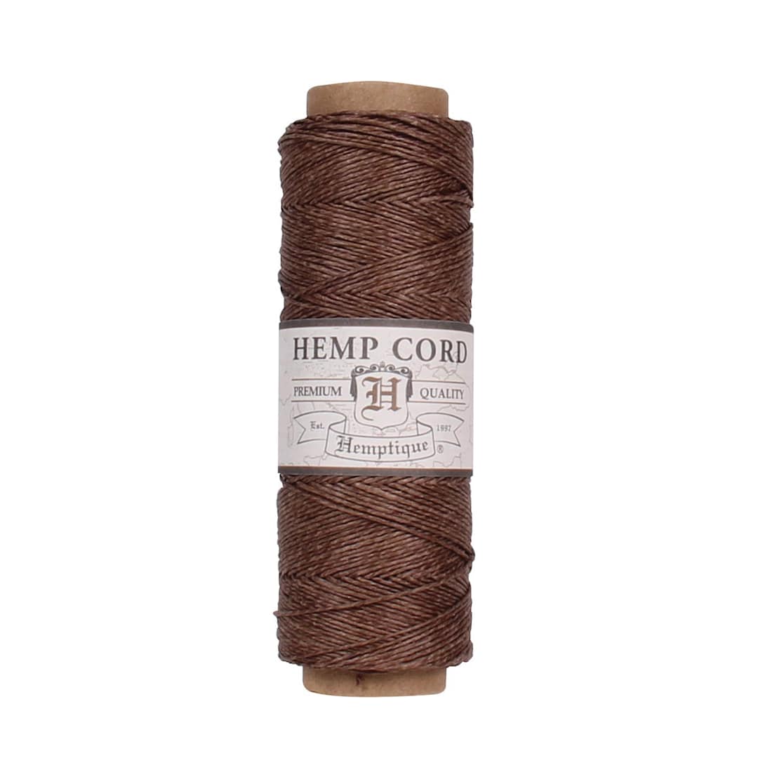 Open in modal - Hemp Cord Spools Light Brown