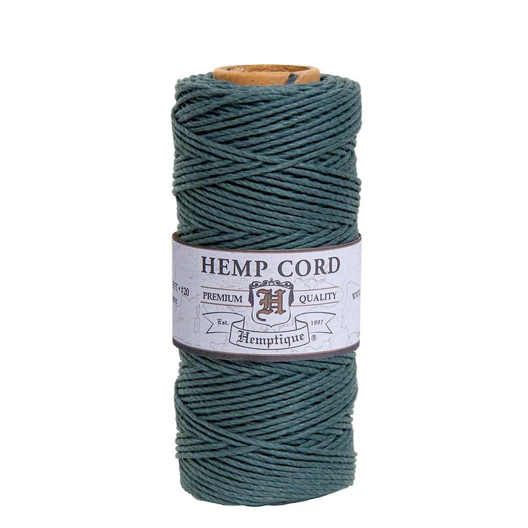Open in modal - Hemp Cord Spools Emerald