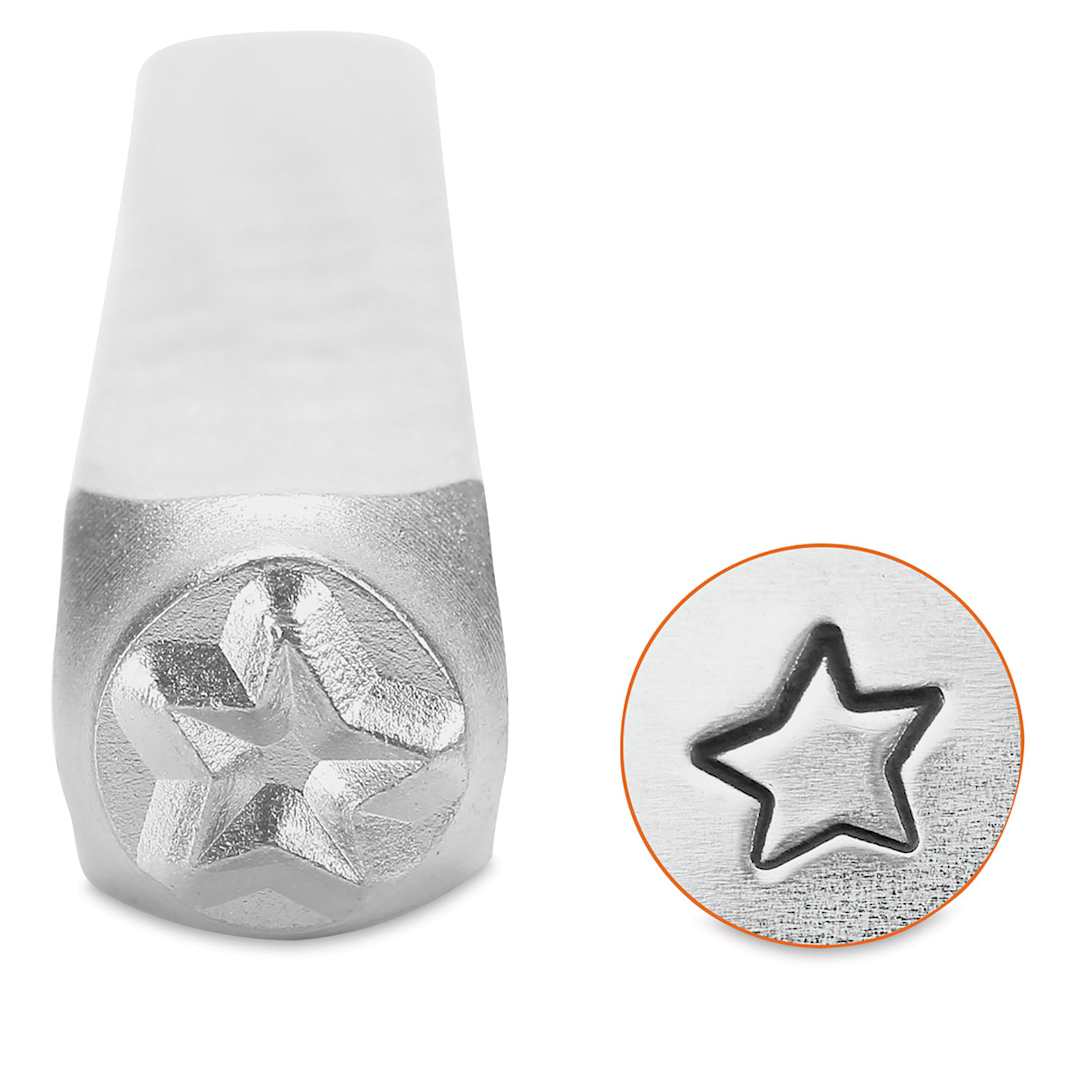 Open in modal - ImpressArt Design Stamp - Fun Star, 6 mm