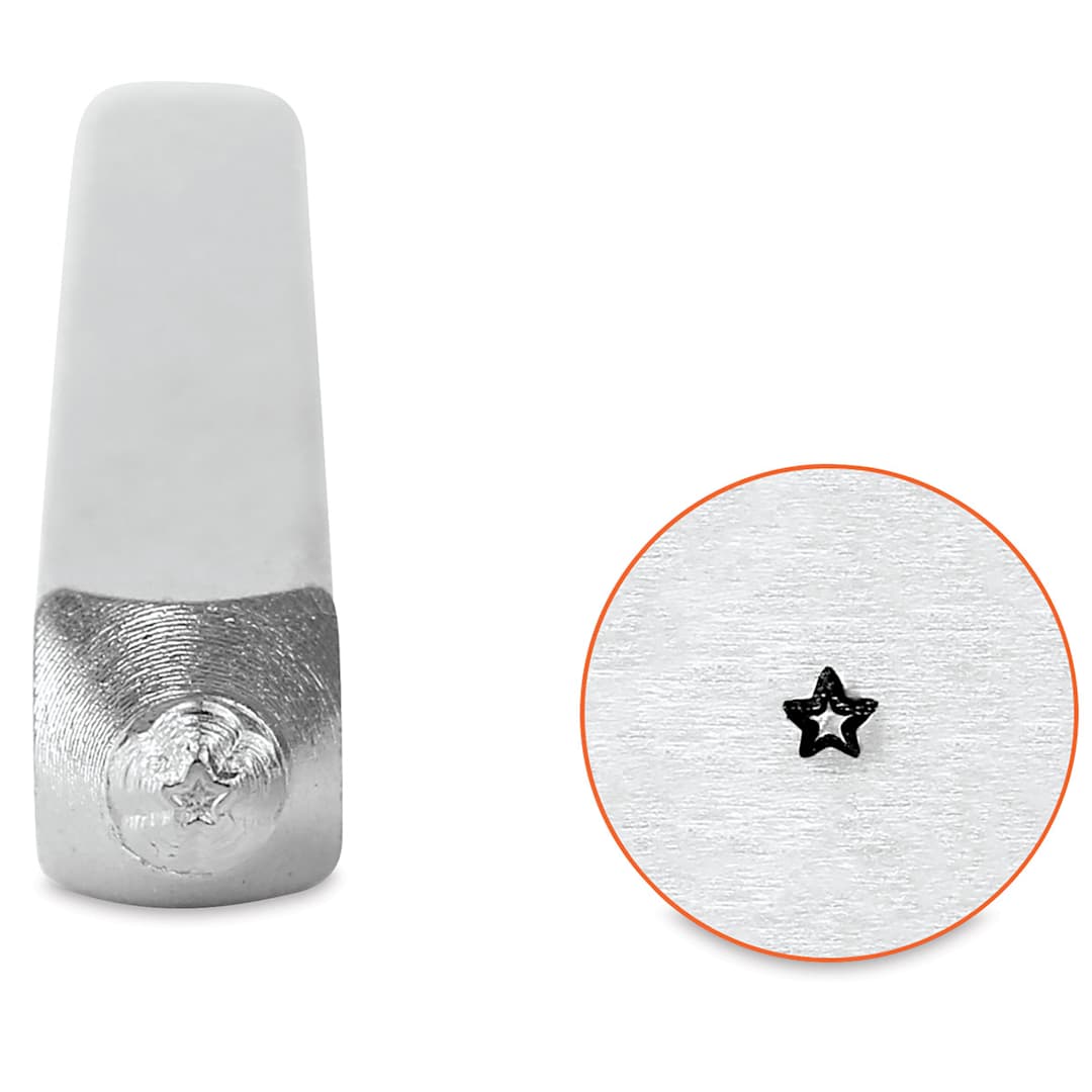 Open in modal - ImpressArt Design Stamp - Star, 2.5 mm