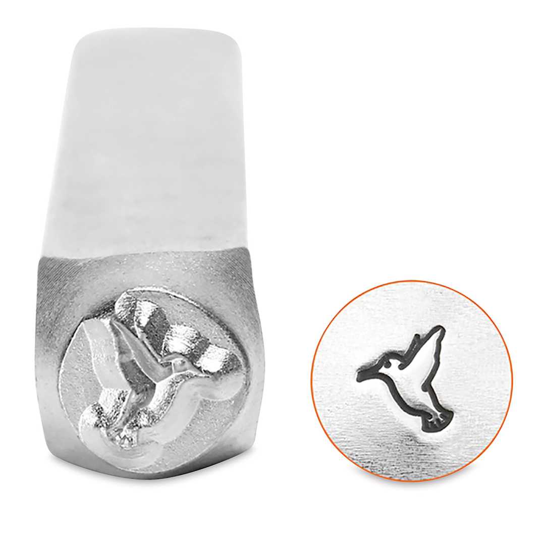 Open in modal - ImpressArt Design Stamp - Hummingbird, 6 mm