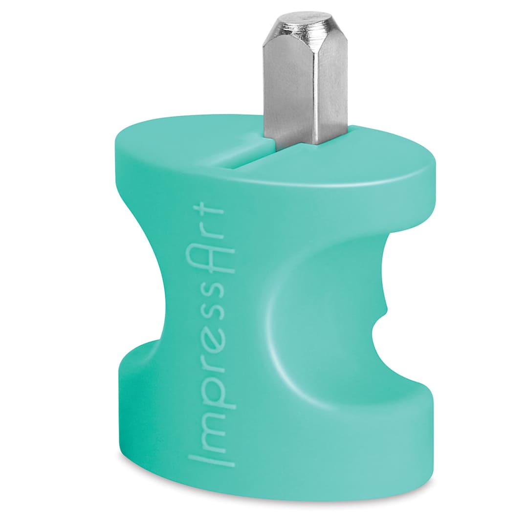 Open in modal - ImpressArt Simple Strike Jigs - Upright 6 mm Jig with Stamp inserted