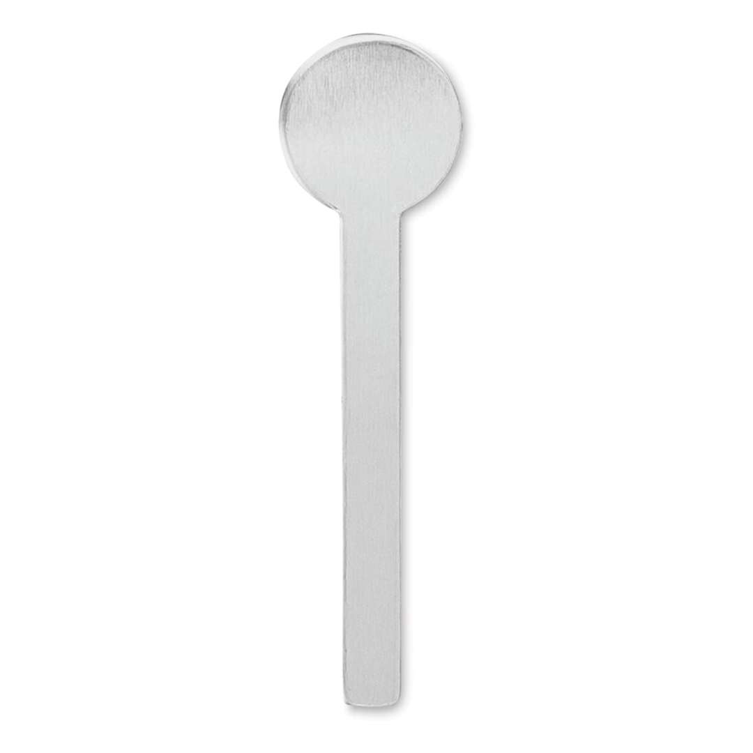 Open in modal - ImpressArt Aluminum Wrap Ring Blanks - Medallion, 1/4"W x 2-3/4"L, single mediallion ring blank