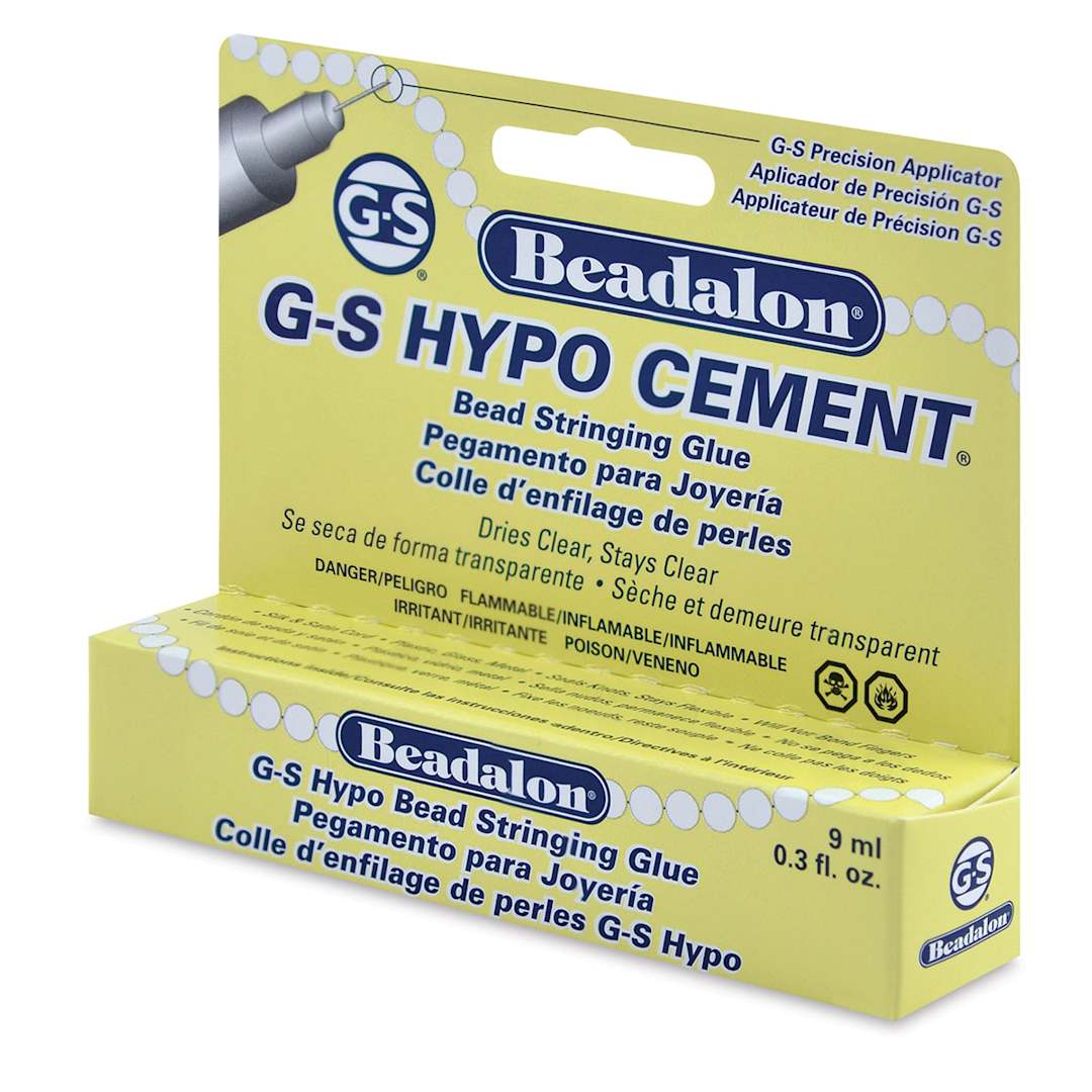 Open in modal - Beadalon Bead Stringing Glue - Right angled view of package
