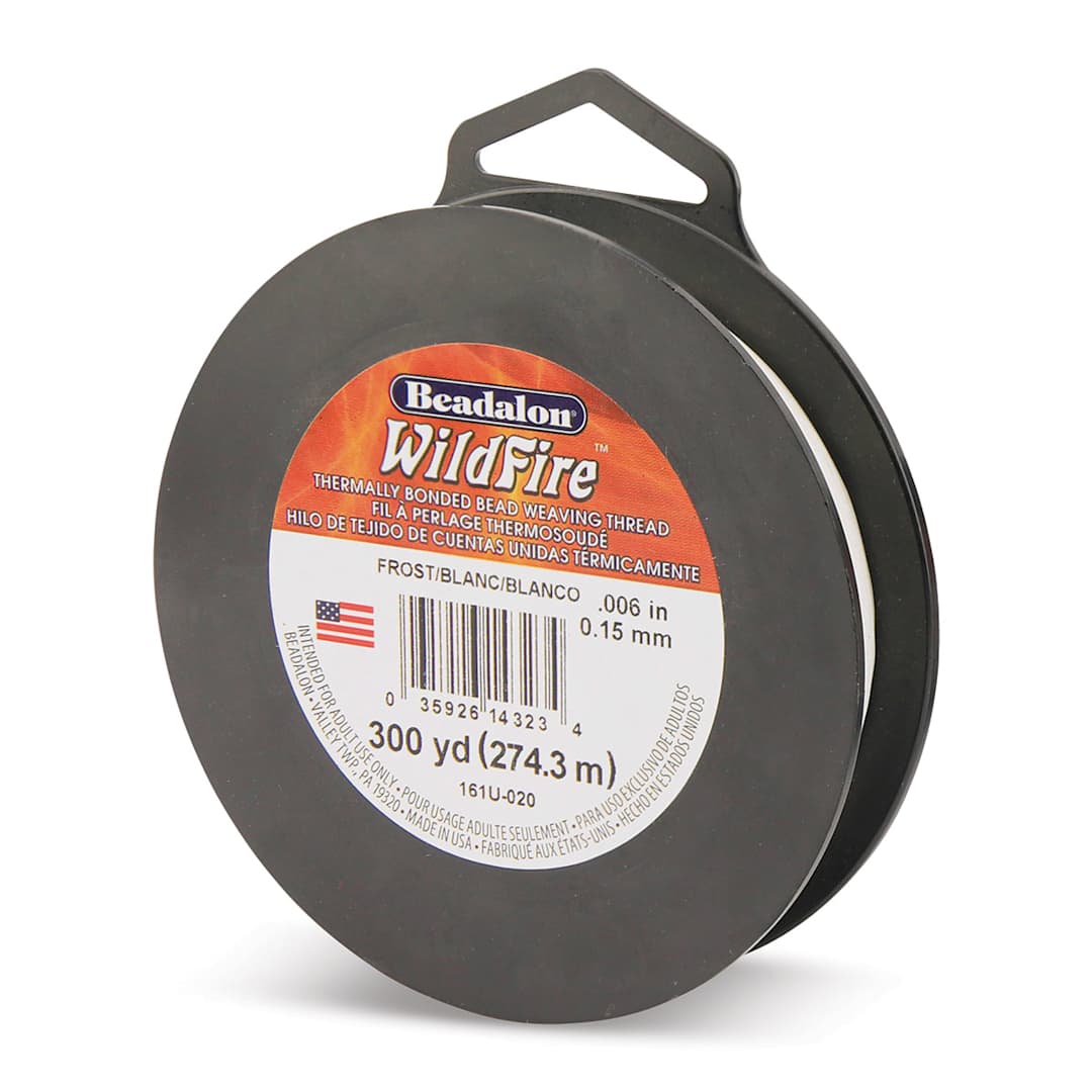 Open in modal - Beadalon WildFire Beading Thread - Frost, 0.006", 300 yds