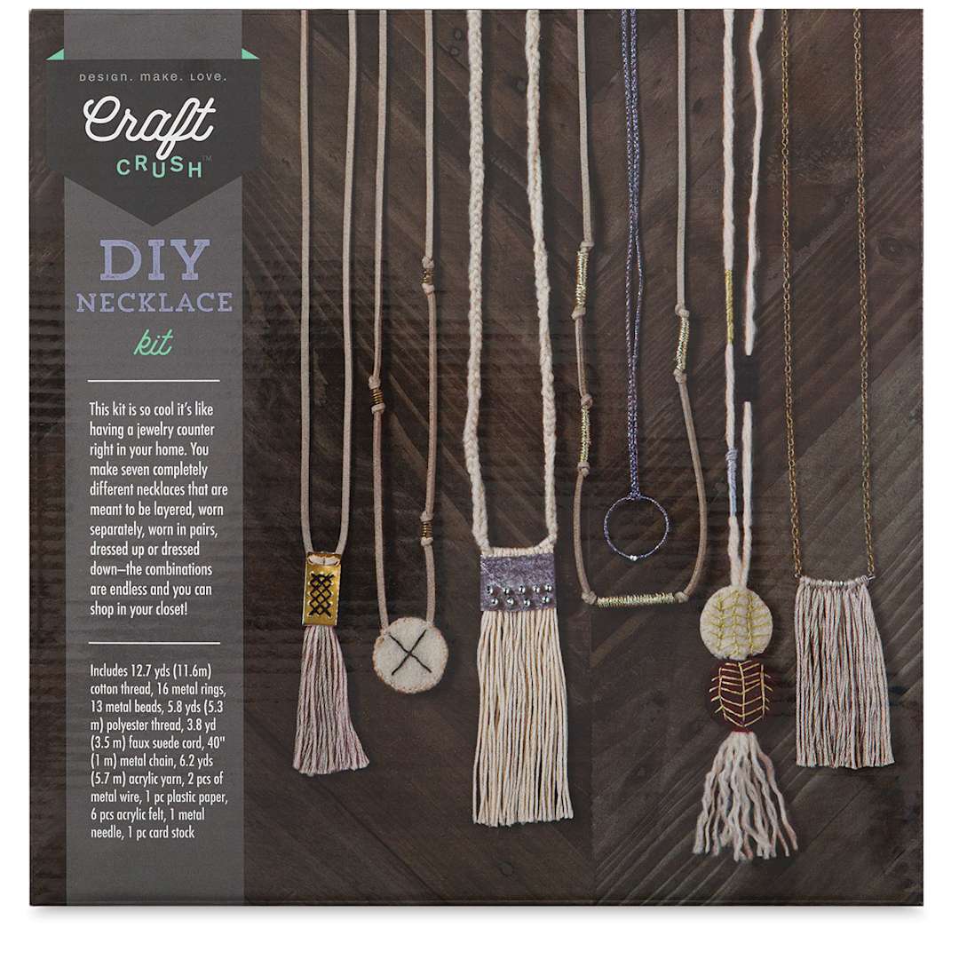 Open in modal - Craft Crush DIY Necklaces Kit