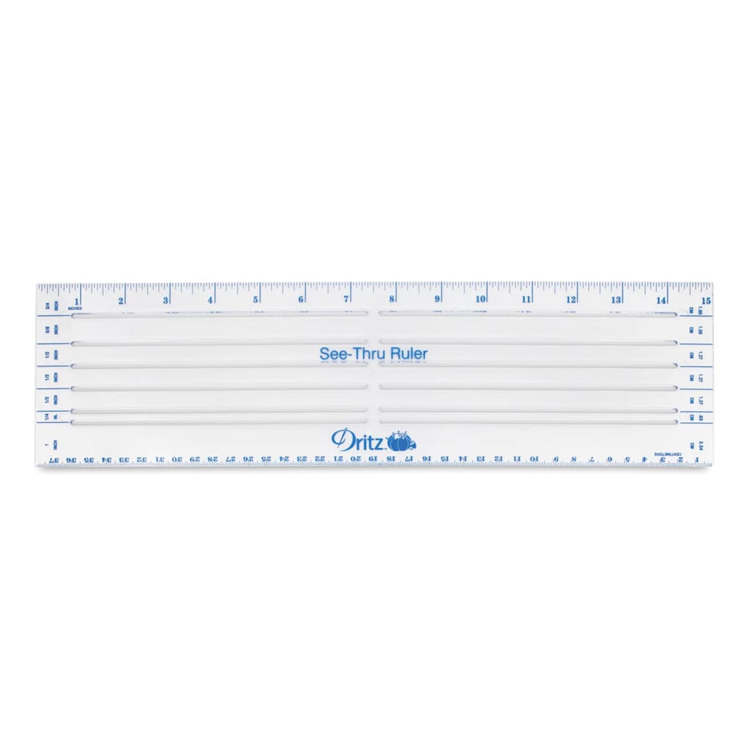 Open in modal - Dritz See-Thru Dressmaker’s Ruler