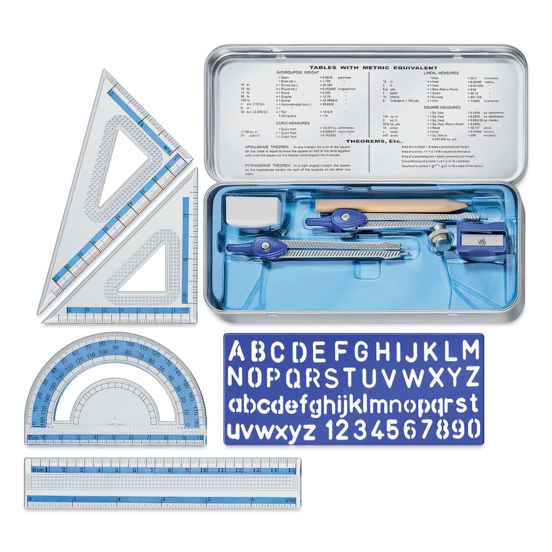 Open in modal - Staedtler Math Set - set contents