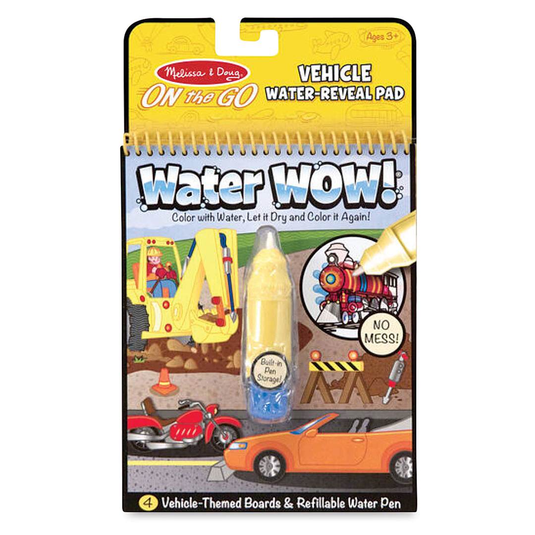 Open in modal - Melissa & Doug Water Wow! - Front of Vehicle Package