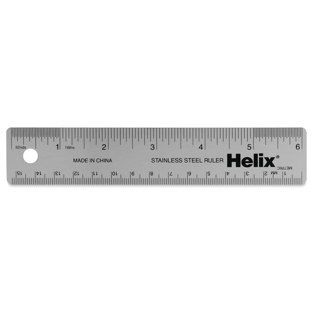 Open in modal - Helix Flexible Stainless Steel Ruler - 6"