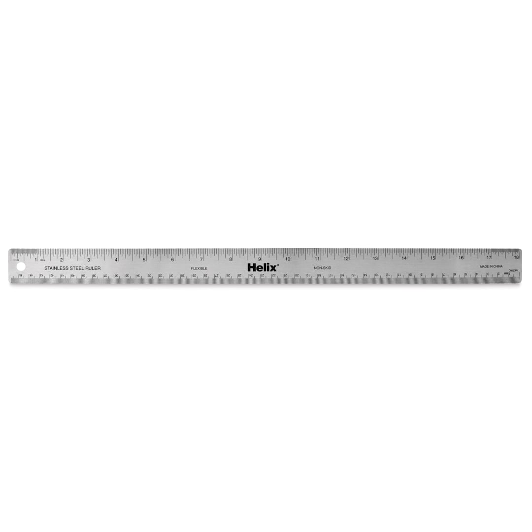 Open in modal - Helix Flexible Stainless Steel Ruler - 18"