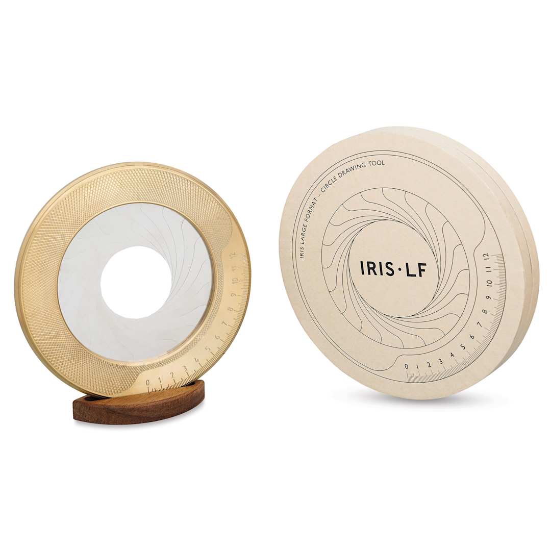 Open in modal - Makers Cabinet Iris Circle Tool - Large, 4-3/4", with packaging