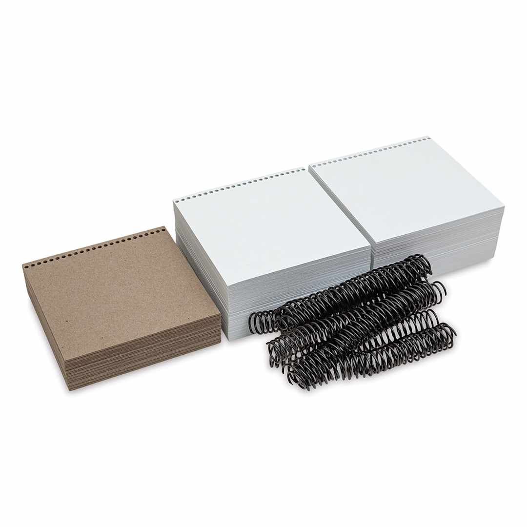 Open in modal - Bookmaking Class Pack - 6" x 6", 12 Books