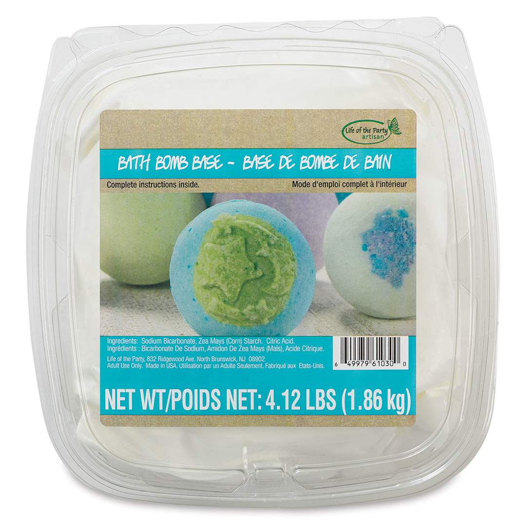 Open in modal - Life of the Party Bath Bomb Base - Top view of 4 lb Tub