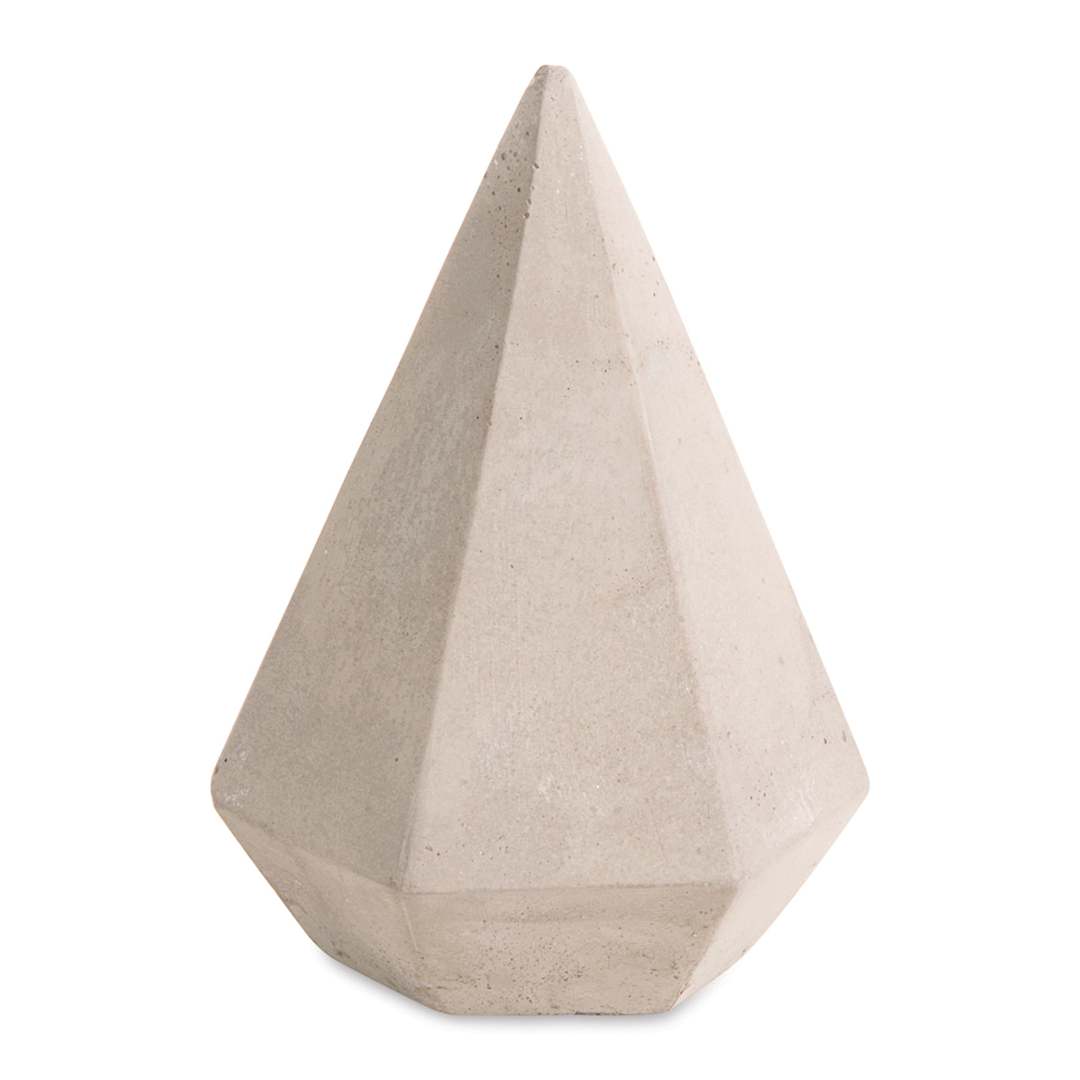 Open in modal - Darice Cement Faceted Cone
