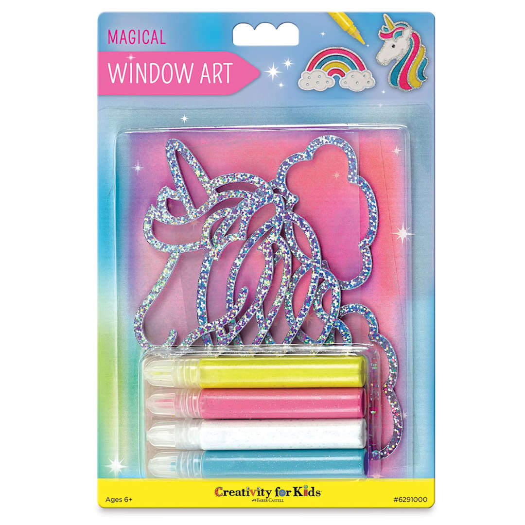 Open in modal - Creativity for Kids Window Art Mini Kit - Magical (In packaging)