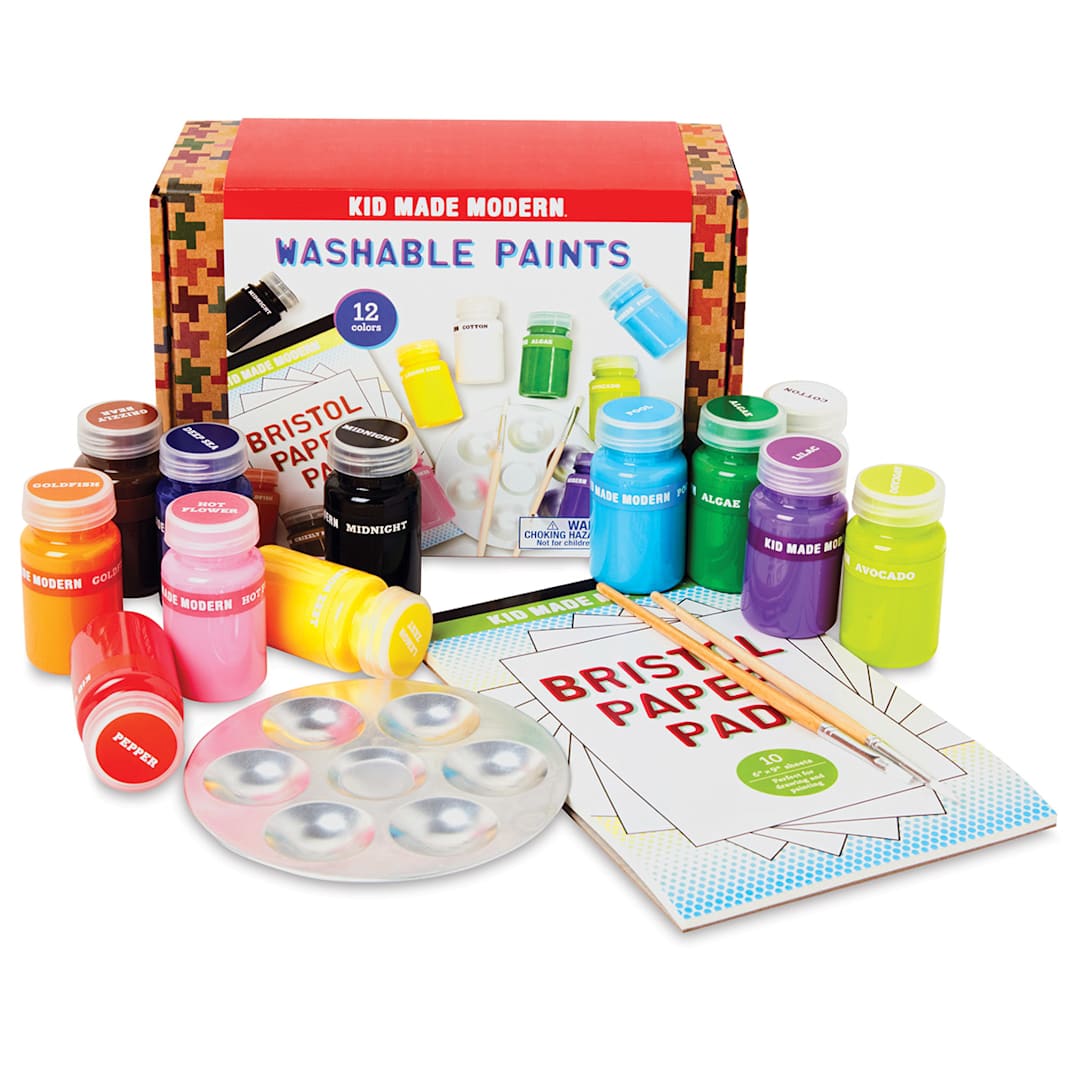 Open in modal - Kid Made Modern Washable Paint Set