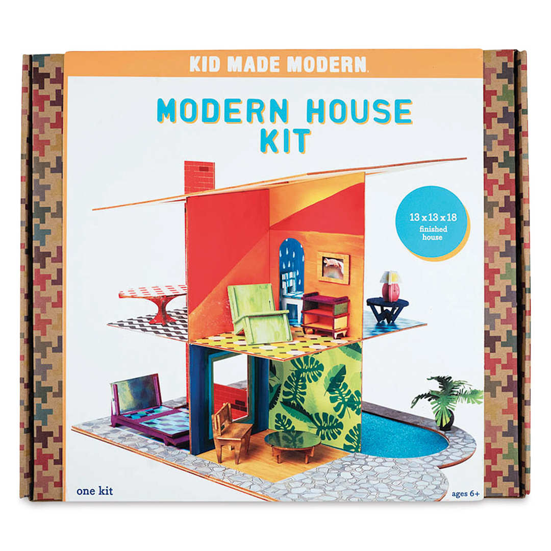 Open in modal - Kid Made Modern House Craft Kit