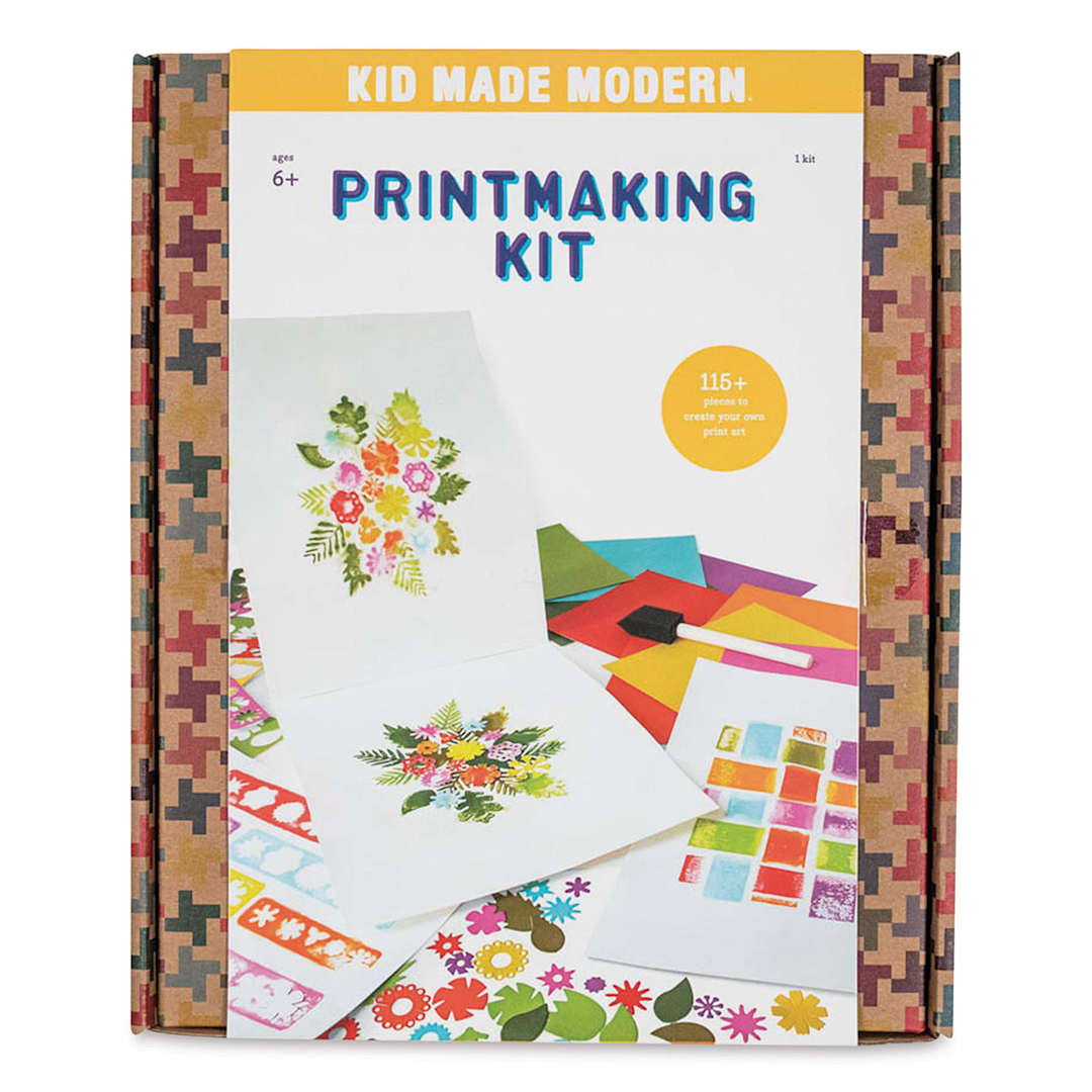 Open in modal - Kid Made Modern Printmaking Craft Kit
