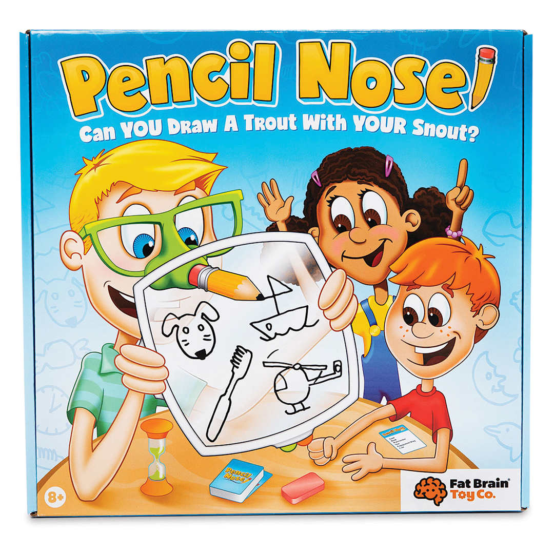 Open in modal - Pencil Nose Game - Front view of package 