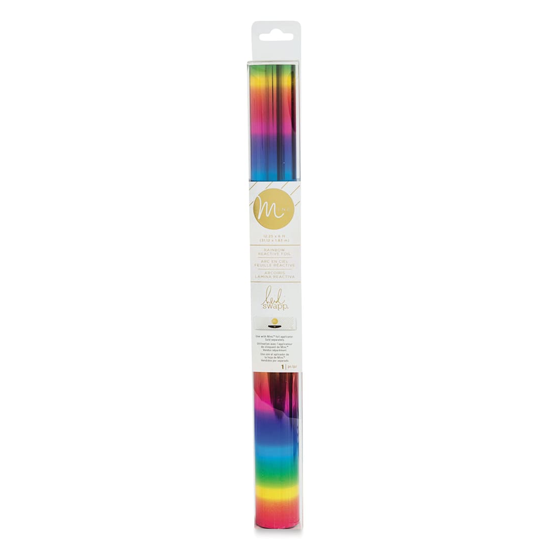 Open in modal - Heidi Swapp Minc Reactive Foil - Rainbow, 12" x 6 ft