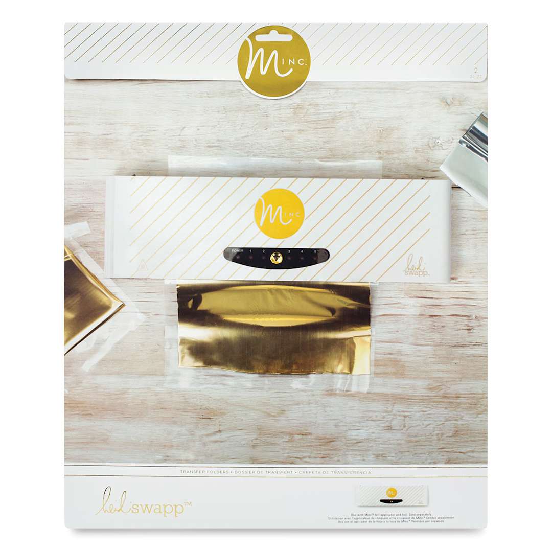 Open in modal - Heidi Swapp Minc Transfer Folders - Pkg of 2, front of the packaging
