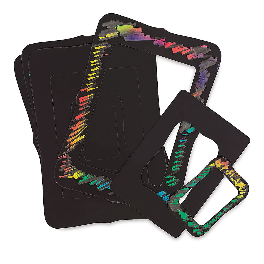 Open in modal - Scratch-Art Photo Frames, Pkg of 72