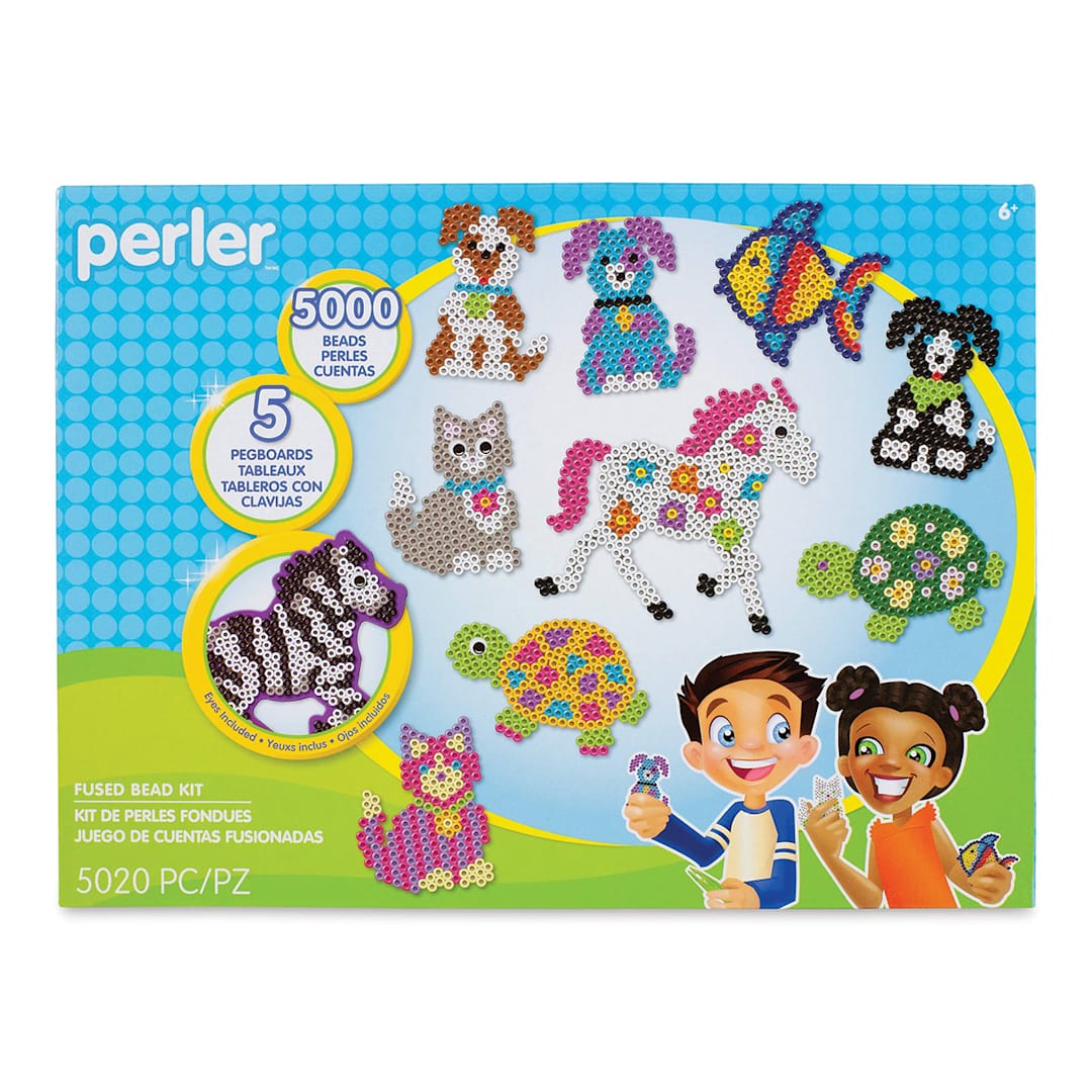 Open in modal - Perler Deluxe Pet Parade Fused Bead Kit