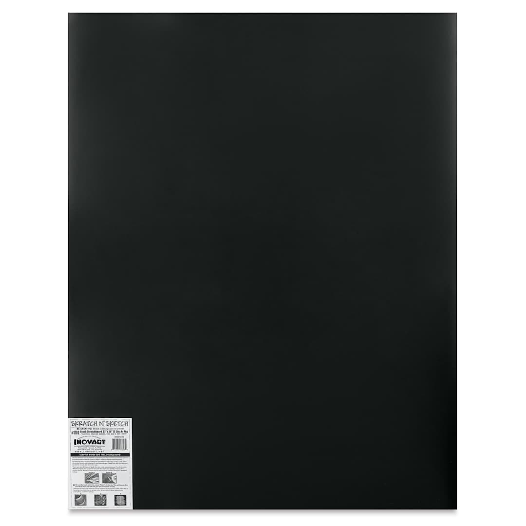 Open in modal - Inovart Skratch N' Sketch Scratchboards - 22" x 28", one board