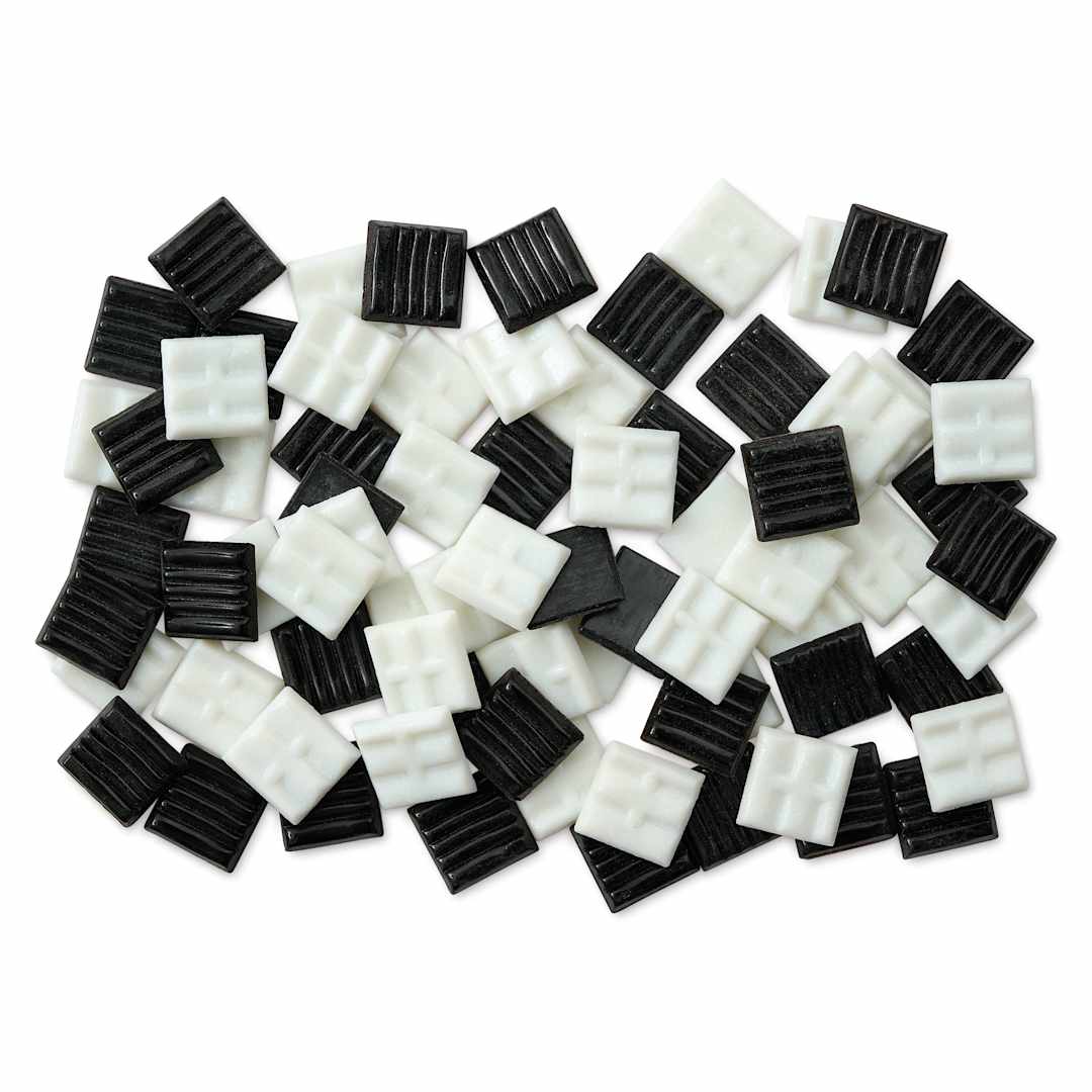Open in modal - Mosaic Mercantile Venetian Tiles - Chess Mix, 3/4", 8 oz