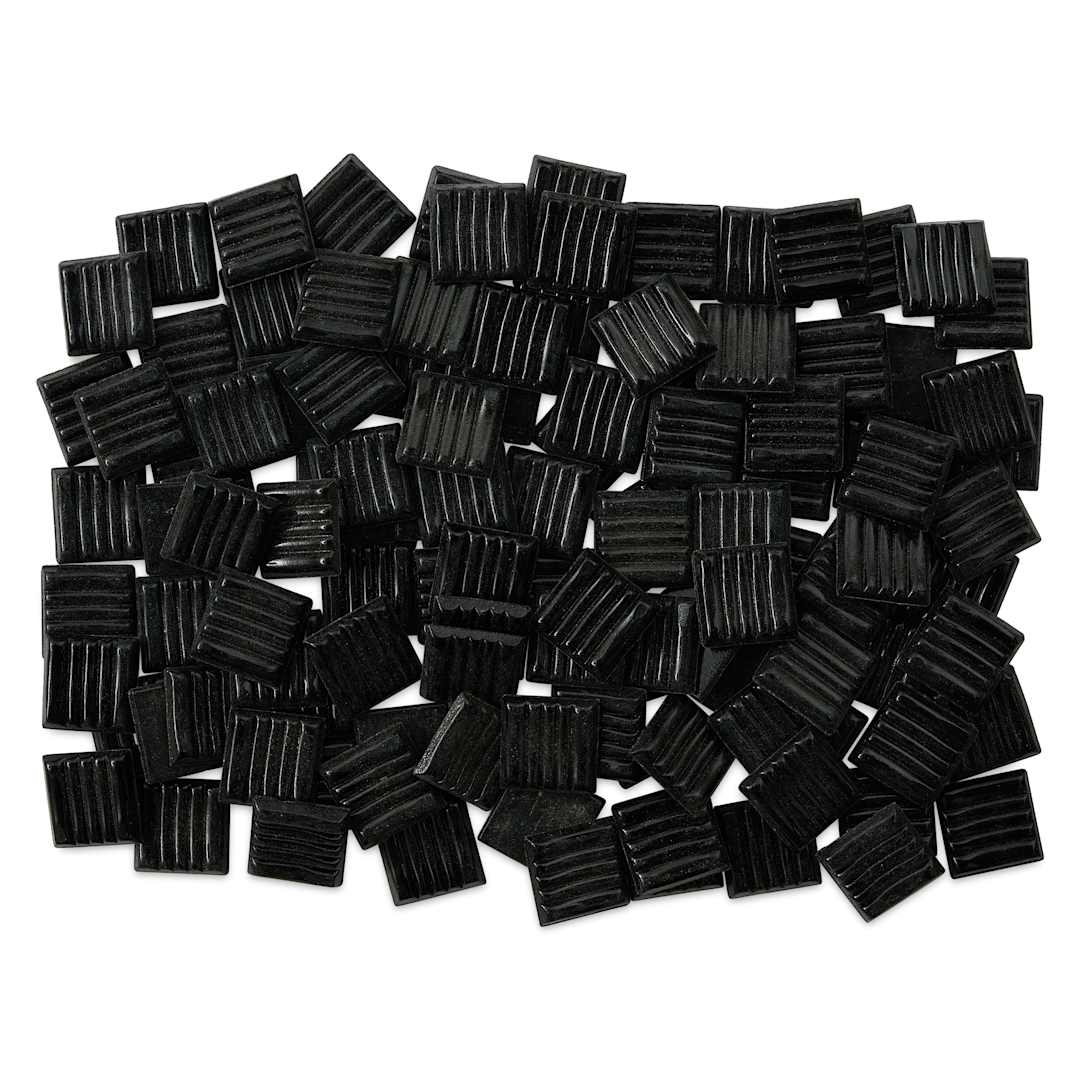 Open in modal - Mosaic Mercantile Venetian Tiles - Black, 3/4", 16 oz