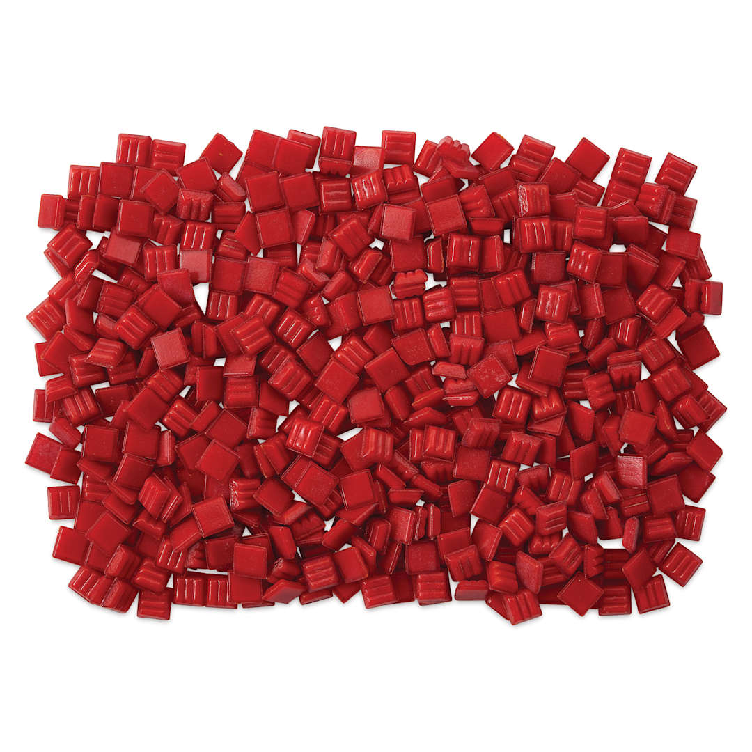 Open in modal - Mosaic Mercantile Venetian Tiles - Tomato, 3/8", 16 oz