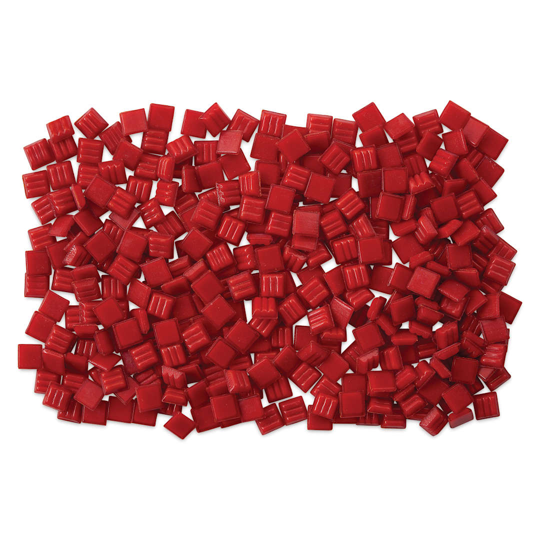 Open in modal - Mosaic Mercantile Venetian Tiles - Tomato, 3/8", 8 oz
